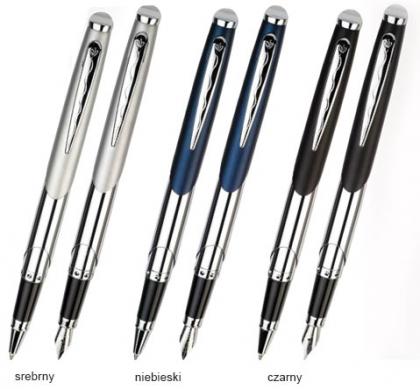 Srebrny/Niebieski/Czarny 