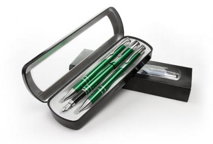 Zestaw seria COSMO długopis, ołówek i pióro w etui