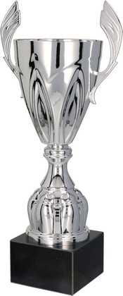 Srebrny puchar z przykrywką