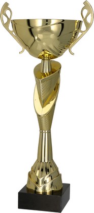 Złoty puchar z przykrywką