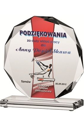 Trofeum z nadrukiem kolorowym