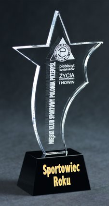 Trofeum grawerowane + farba