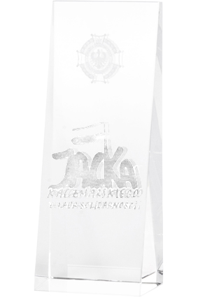 Trofeum kryształowe + grawer 3D