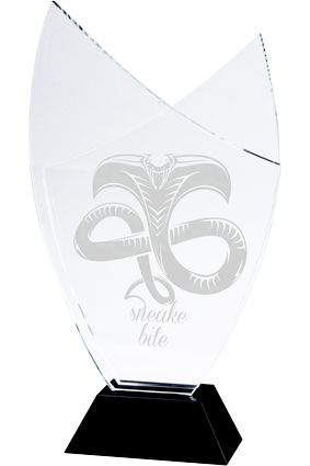 Kryształ z grawerem