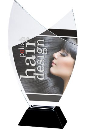 Kryształ z nadrukiem kolorowym