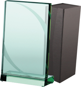 Trofeum szklane z etui