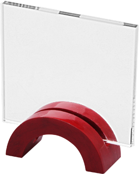 Trofeum szklane z podstawką