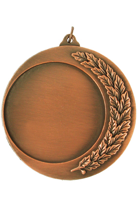 Brązowy medal z nadrukiem kolorowym