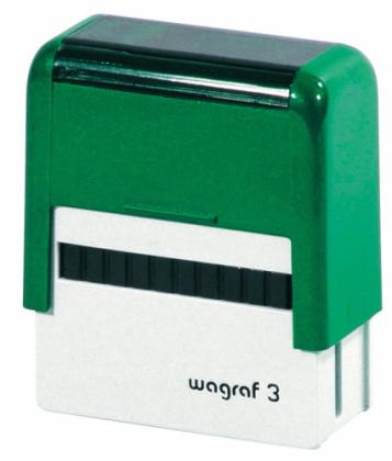Pieczątka 47x18 Wagraf 3